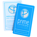 Clear Card Frosted Finish