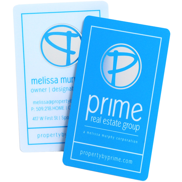 Clear Card Frosted Finish