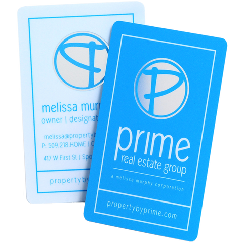 Clear Card Frosted Finish