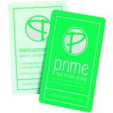 Clear Card Frosted Finish