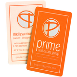 Clear Card Frosted Finish