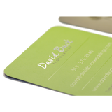 David Buck Photography business card design
