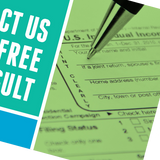 Maximum Tax Refund Business Card Template
