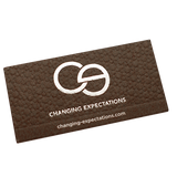 Changing Expectations business card design