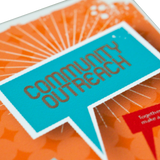 Community Outreach Business Card Template