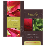 Elegant Florist Business Card Template