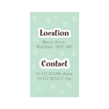 Graphic Daycare Business Card Template